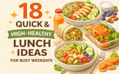 18 Quick & Healthy Lunch Ideas for Busy Weekdays